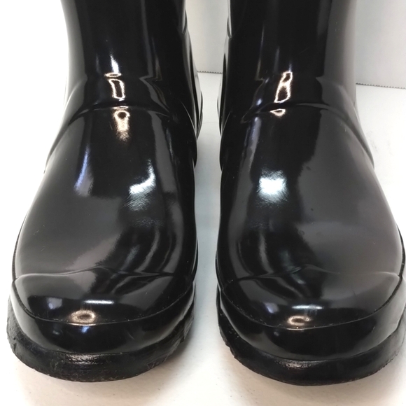 Hunter Rain Boots Original Short Gloss sz 9 - Picture 2 of 11